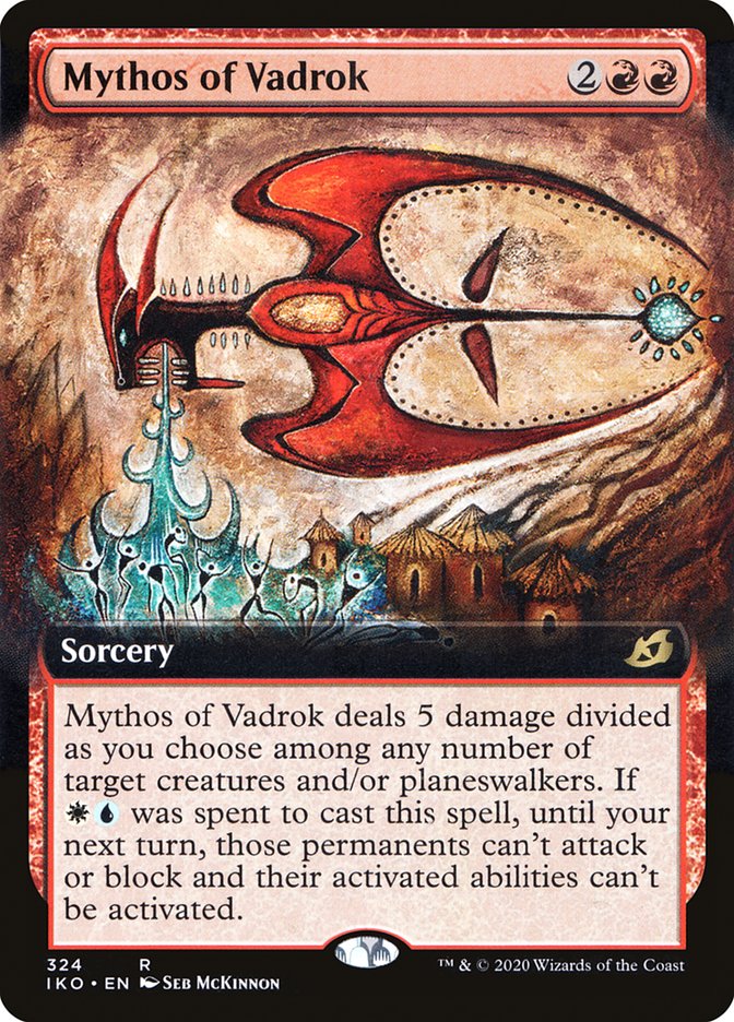 Mythos of Vadrok (Extended Art) [Ikoria: Lair of Behemoths] | Game Grid - Logan