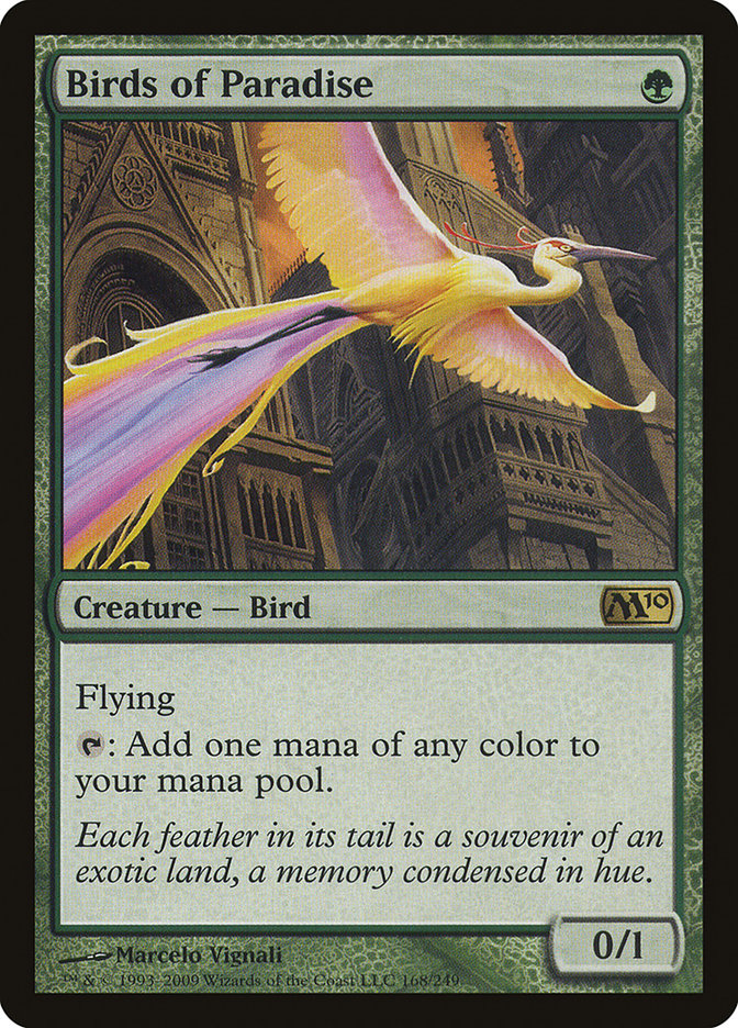 Birds of Paradise [Magic 2010] | Game Grid - Logan