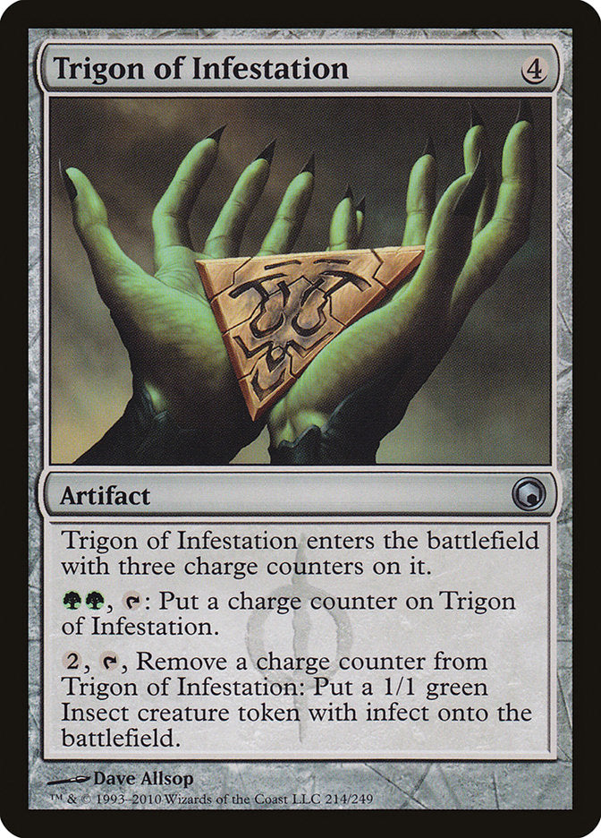 Trigon of Infestation [Scars of Mirrodin] | Game Grid - Logan