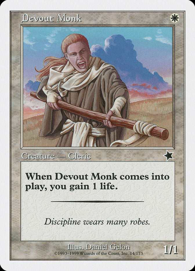 Devout Monk [Starter 1999] | Game Grid - Logan