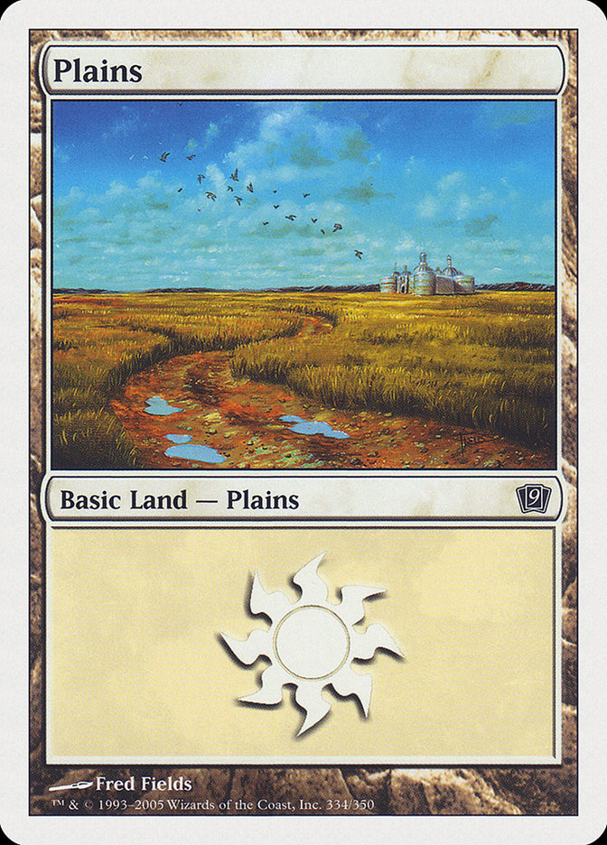 Plains (334) [Ninth Edition] | Game Grid - Logan