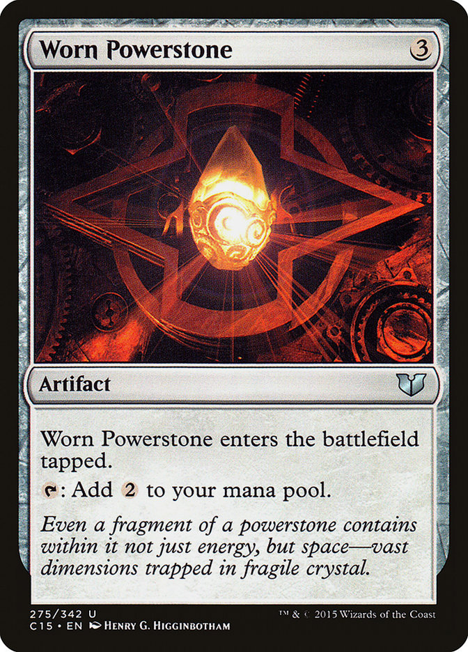 Worn Powerstone [Commander 2015] | Game Grid - Logan