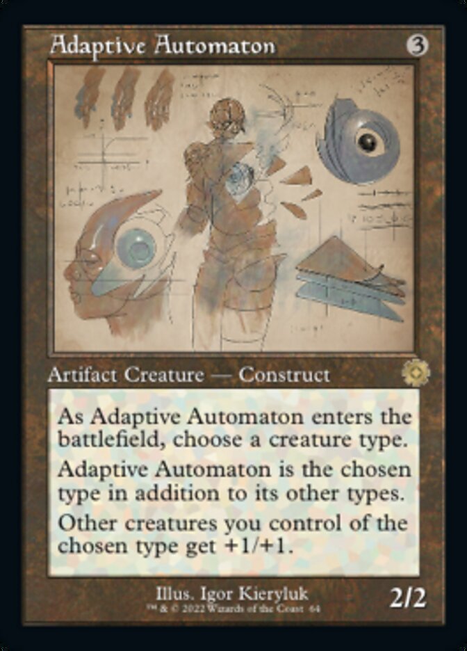 Adaptive Automaton (Retro Schematic) [The Brothers' War Retro Artifacts] | Game Grid - Logan