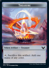 Construct (022) // Treasure Double-Sided Token [Commander 2021 Tokens] | Game Grid - Logan