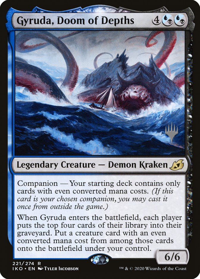 Gyruda, Doom of Depths (Promo Pack) [Ikoria: Lair of Behemoths Promos] | Game Grid - Logan