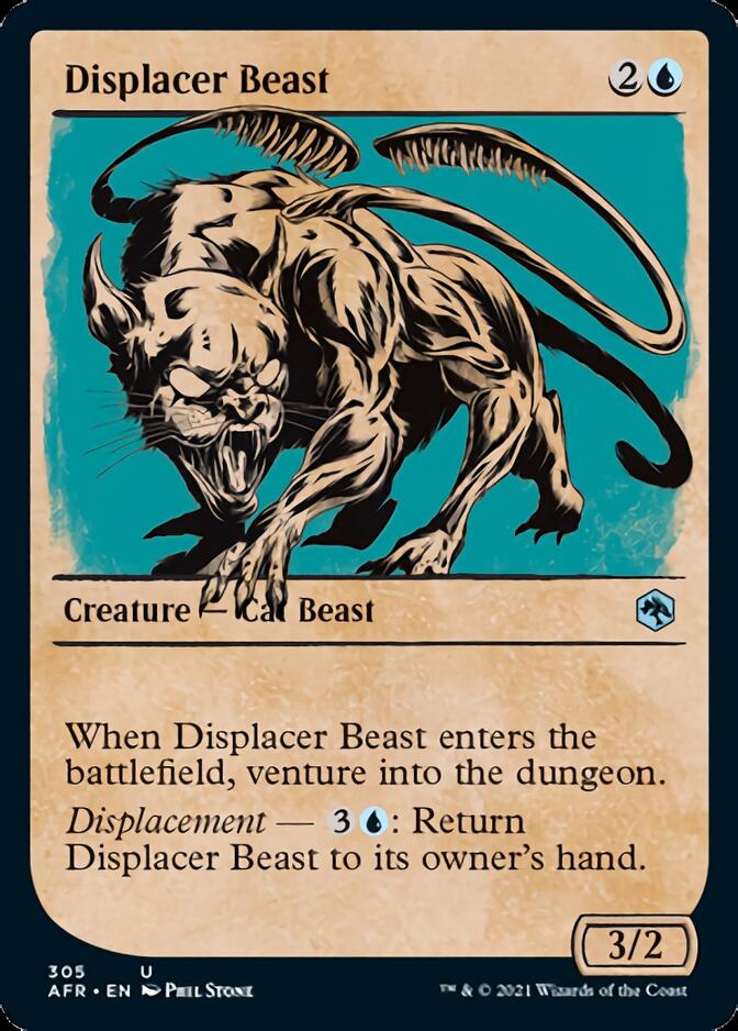 Displacer Beast (Showcase) [Dungeons & Dragons: Adventures in the Forgotten Realms] | Game Grid - Logan