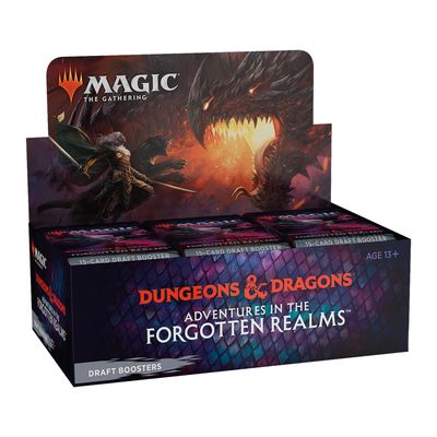 Adventures in the Forgotten Realms: Draft Booster Box | Game Grid - Logan