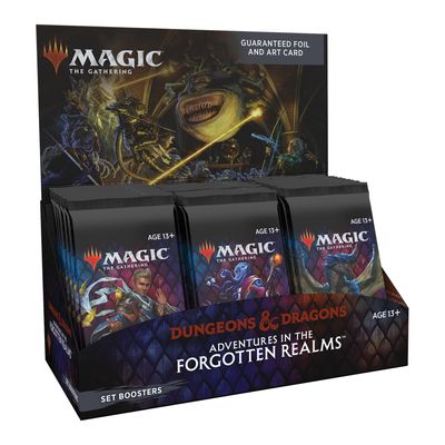 Adventures in the Forgotten Realms: Set Booster Box | Game Grid - Logan