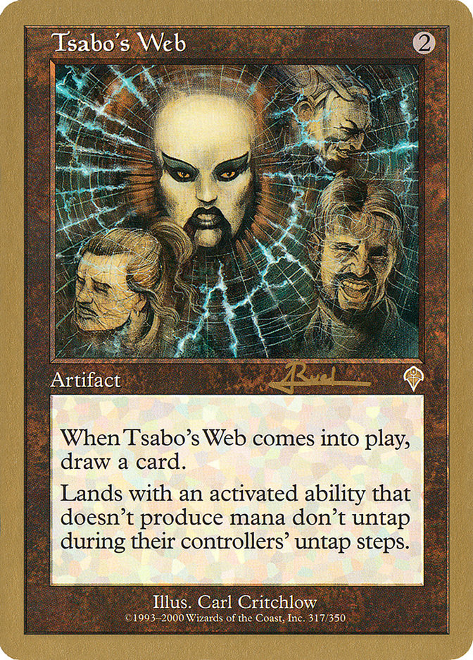 Tsabo's Web (Antoine Ruel) [World Championship Decks 2001] | Game Grid - Logan