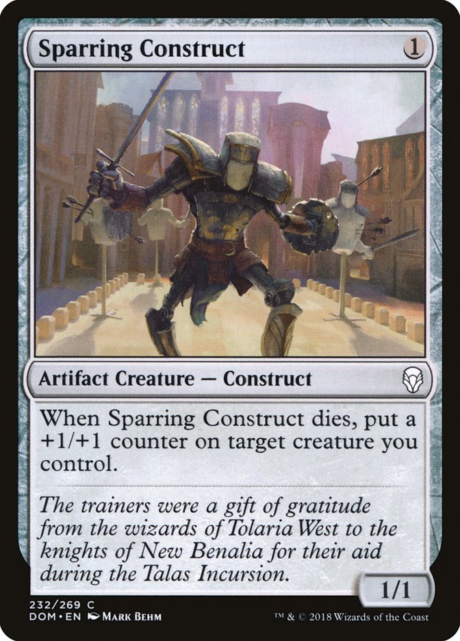 Sparring Construct [Dominaria] | Game Grid - Logan