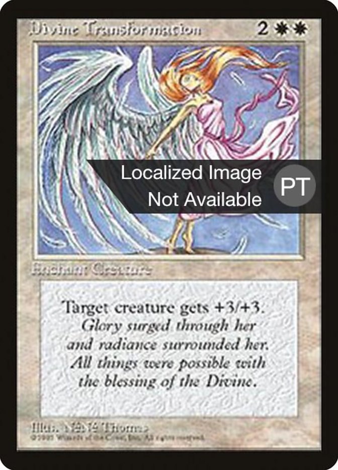 Divine Transformation [Fourth Edition (Foreign Black Border)] | Game Grid - Logan