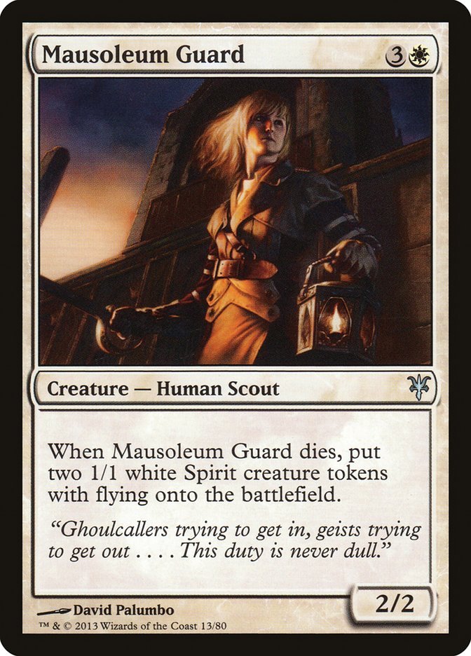 Mausoleum Guard [Duel Decks: Sorin vs. Tibalt] | Game Grid - Logan