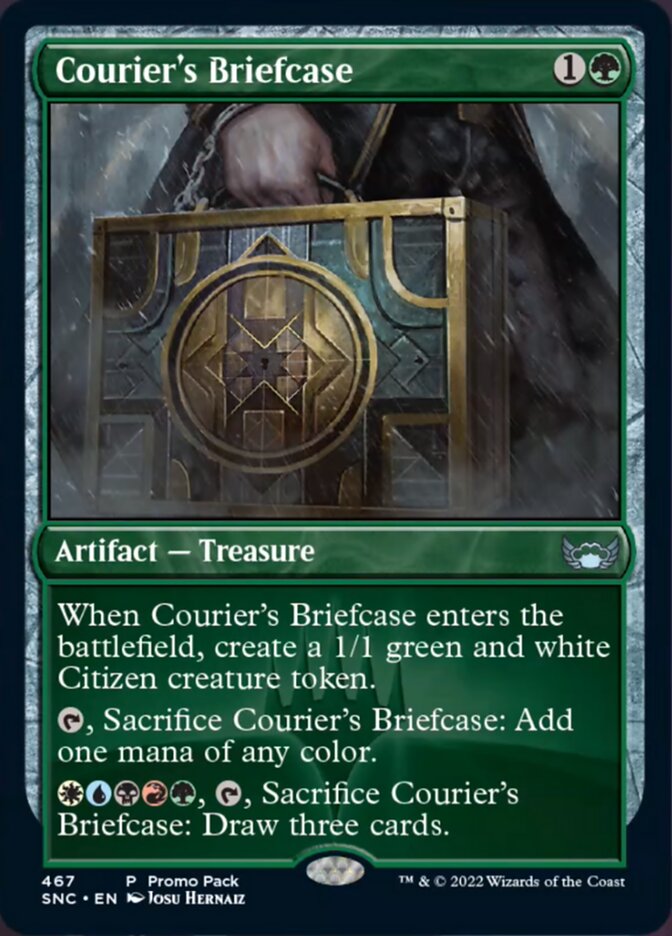 Courier's Briefcase (Promo Pack) [Streets of New Capenna] | Game Grid - Logan