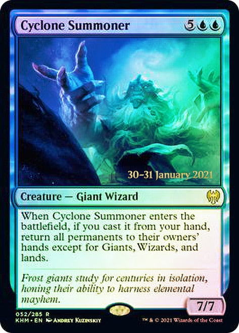 Cyclone Summoner [Kaldheim Prerelease Promos] | Game Grid - Logan