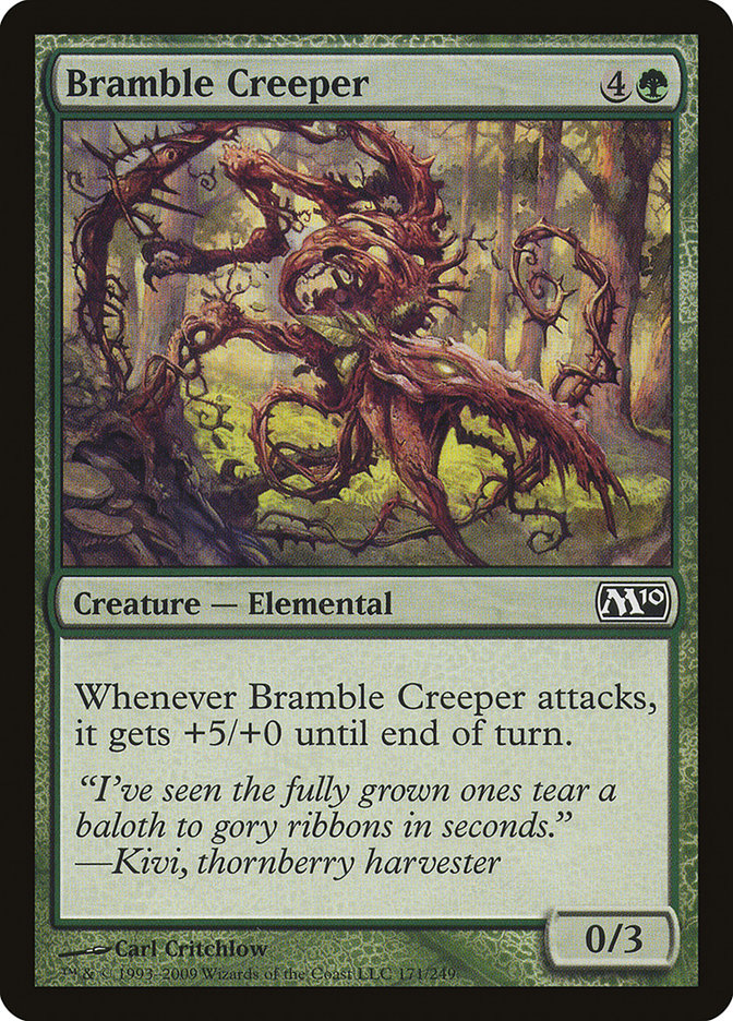 Bramble Creeper [Magic 2010] | Game Grid - Logan