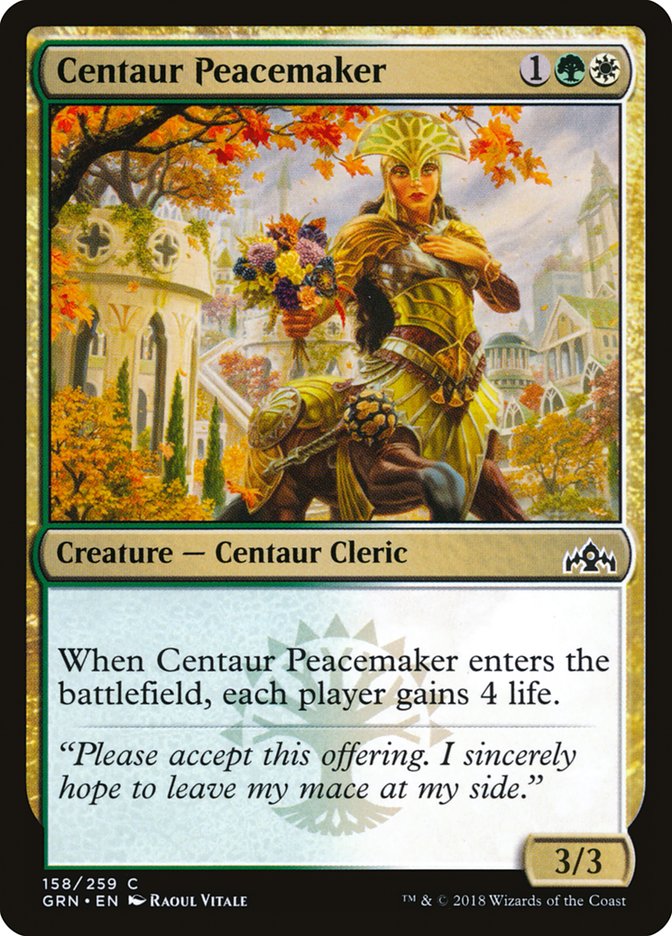 Centaur Peacemaker [Guilds of Ravnica] | Game Grid - Logan