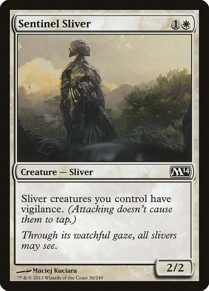 Sentinel Sliver [Magic 2014] | Game Grid - Logan