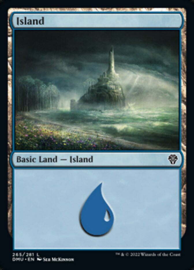 Island (265) [Dominaria United] | Game Grid - Logan