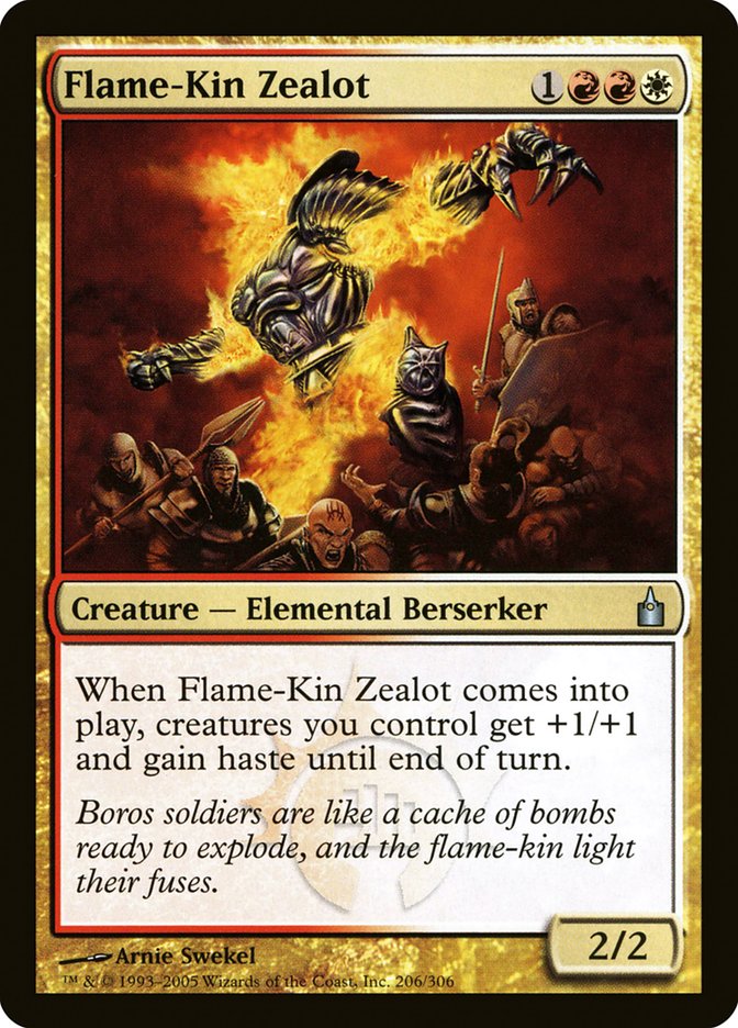 Flame-Kin Zealot [Ravnica: City of Guilds] | Game Grid - Logan