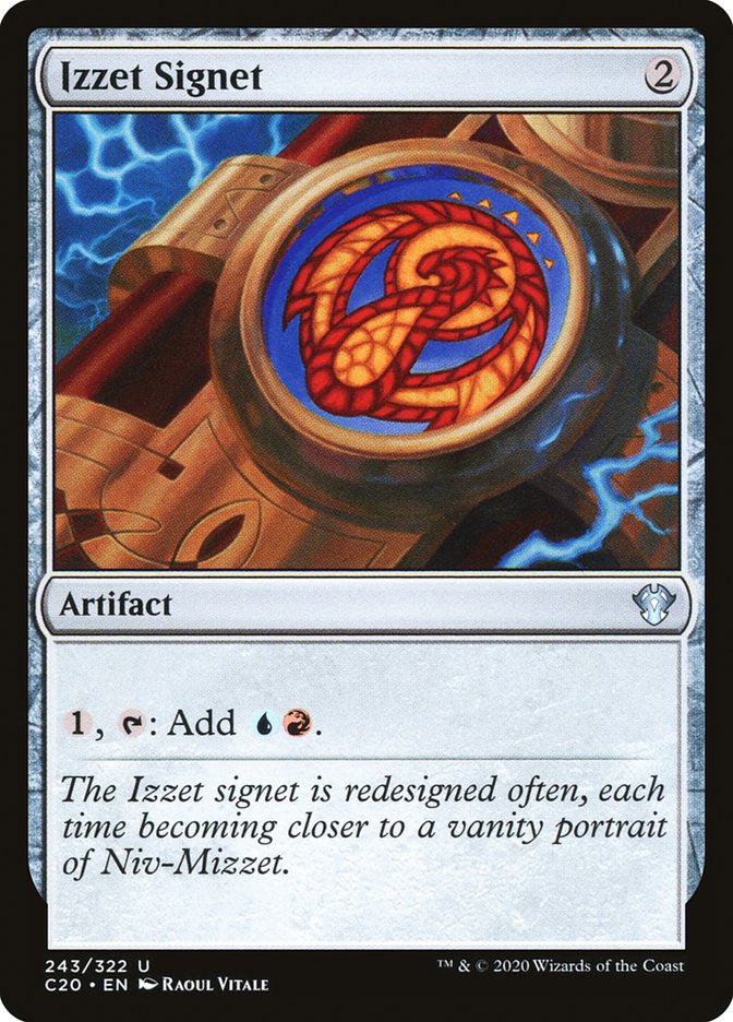 Izzet Signet [Commander 2020] | Game Grid - Logan