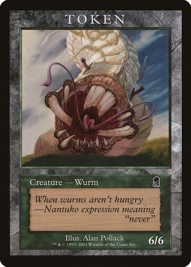 Wurm Token [Magic Player Rewards 2002] | Game Grid - Logan