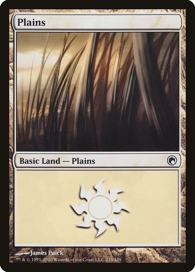 Plains (233) [Scars of Mirrodin] | Game Grid - Logan
