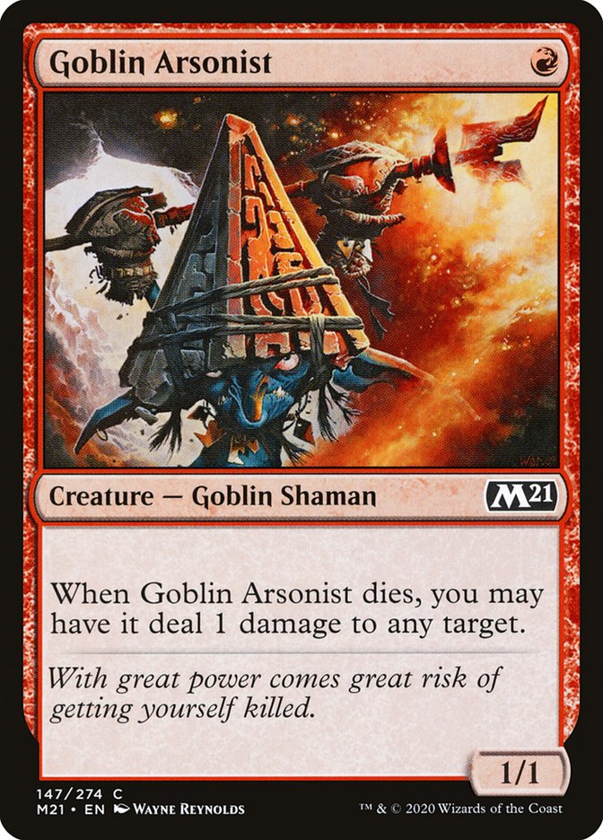 Goblin Arsonist [Core Set 2021] | Game Grid - Logan