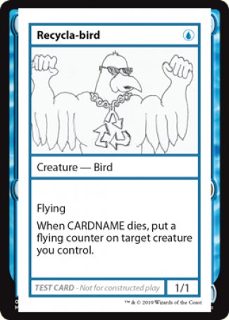 Recycla-bird (2021 Edition) [Mystery Booster Playtest Cards] | Game Grid - Logan