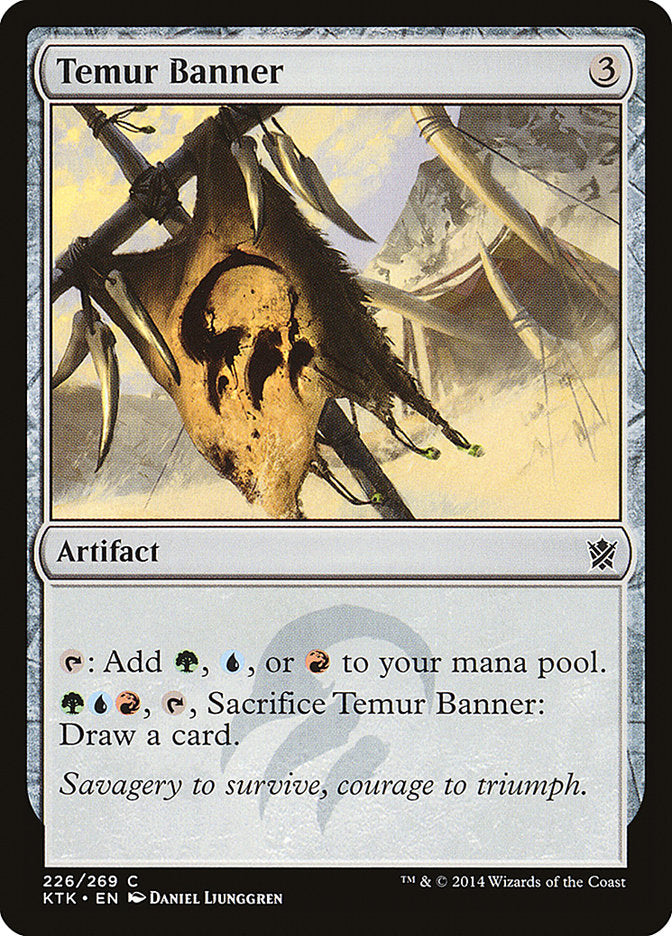 Temur Banner [Khans of Tarkir] | Game Grid - Logan
