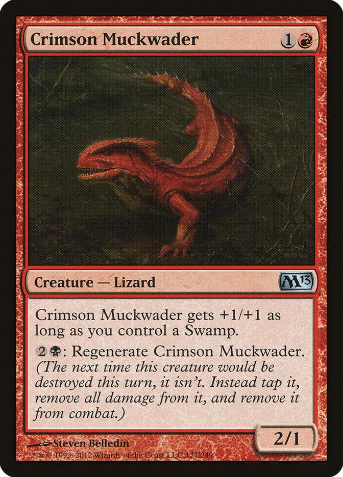 Crimson Muckwader [Magic 2013] | Game Grid - Logan