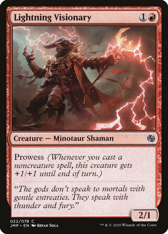 Lightning Visionary [Jumpstart] | Game Grid - Logan