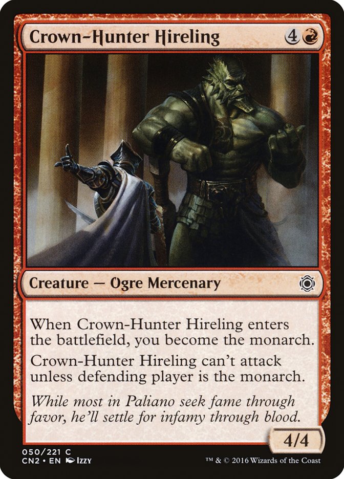 Crown-Hunter Hireling [Conspiracy: Take the Crown] | Game Grid - Logan