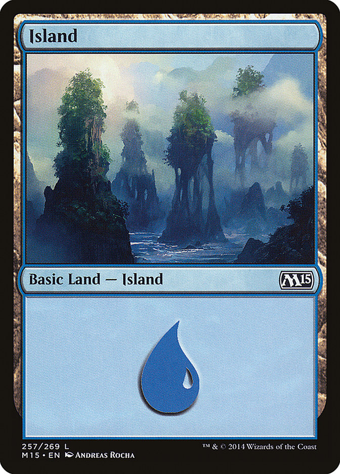 Island (257) [Magic 2015] | Game Grid - Logan