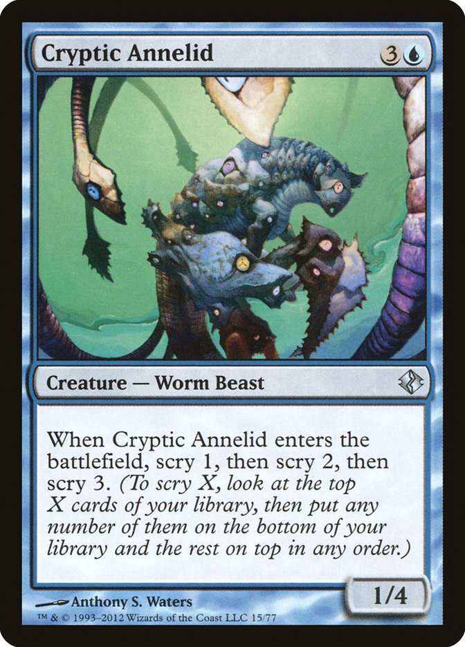 Cryptic Annelid [Duel Decks: Venser vs. Koth] | Game Grid - Logan