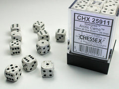 Chessex D6 Brick - Translucent (36 Count) | Game Grid - Logan