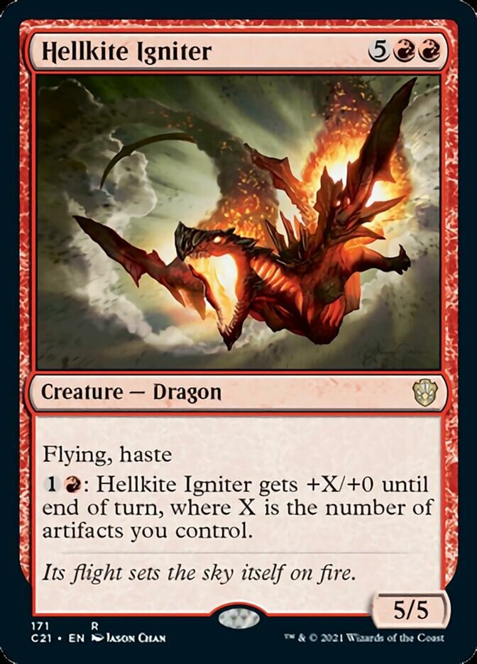 Hellkite Igniter [Commander 2021] | Game Grid - Logan