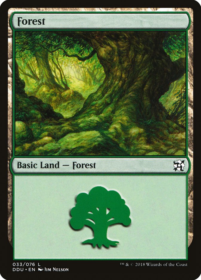 Forest (33) [Duel Decks: Elves vs. Inventors] | Game Grid - Logan