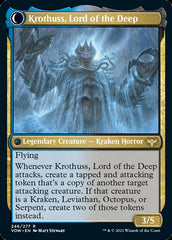 Runo Stromkirk // Krothuss, Lord of the Deep [Innistrad: Crimson Vow] | Game Grid - Logan