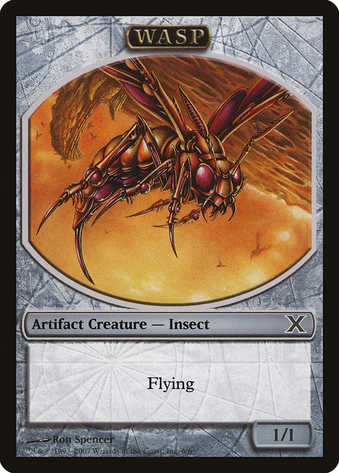Wasp Token [Tenth Edition Tokens] | Game Grid - Logan
