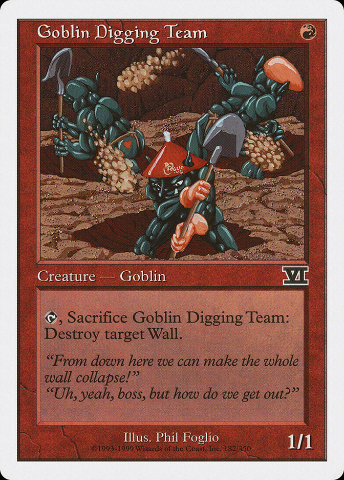 Goblin Digging Team [Classic Sixth Edition] | Game Grid - Logan