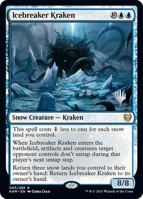 Icebreaker Kraken (Promo Pack) [Kaldheim Promos] | Game Grid - Logan