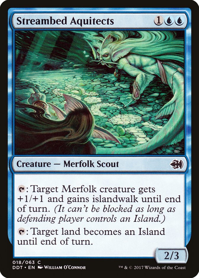 Streambed Aquitects [Duel Decks: Merfolk vs. Goblins] | Game Grid - Logan