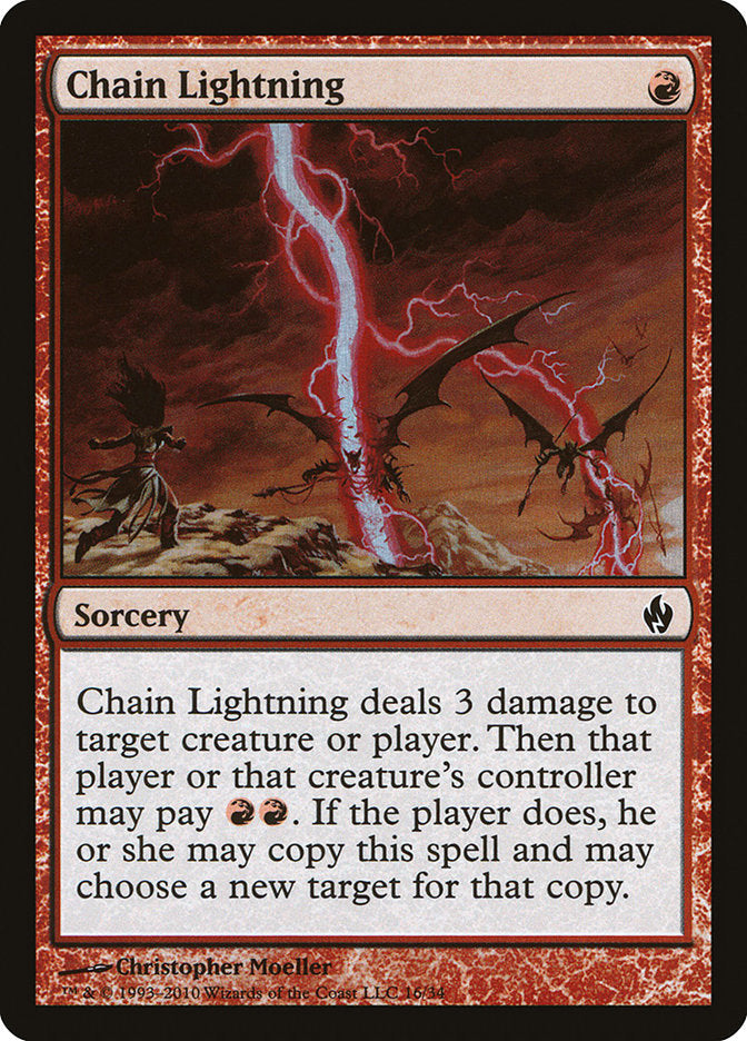Chain Lightning [Premium Deck Series: Fire and Lightning] | Game Grid - Logan