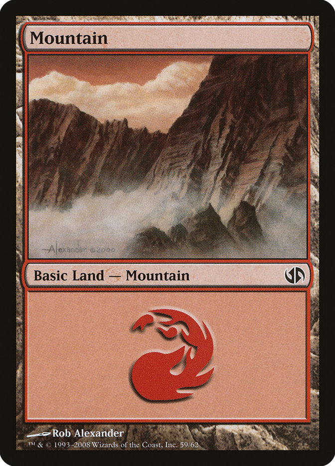 Mountain (59) [Duel Decks: Jace vs. Chandra] | Game Grid - Logan