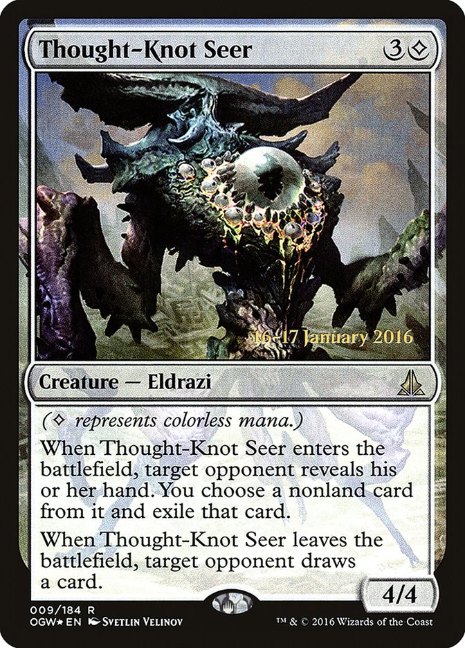 Thought-Knot Seer [Oath of the Gatewatch Prerelease Promos] | Game Grid - Logan