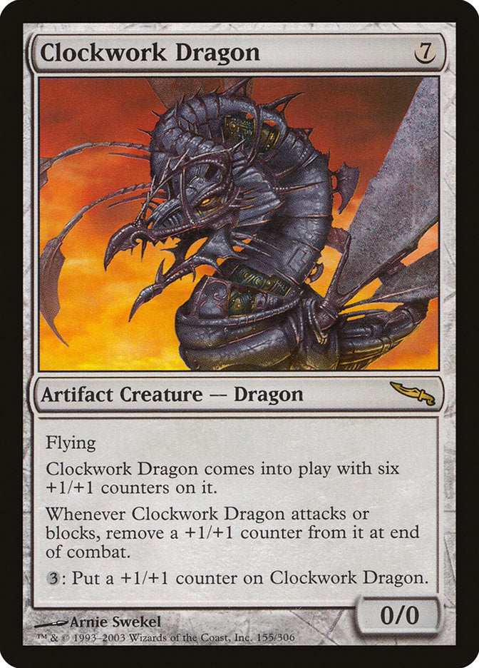 Clockwork Dragon [Mirrodin] | Game Grid - Logan