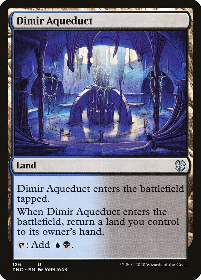 Dimir Aqueduct [Zendikar Rising Commander] | Game Grid - Logan