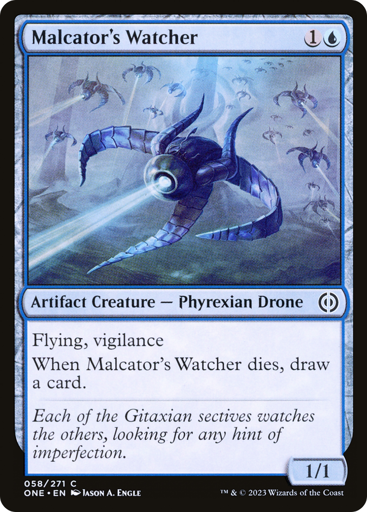 Malcator's Watcher [Phyrexia: All Will Be One] | Game Grid - Logan