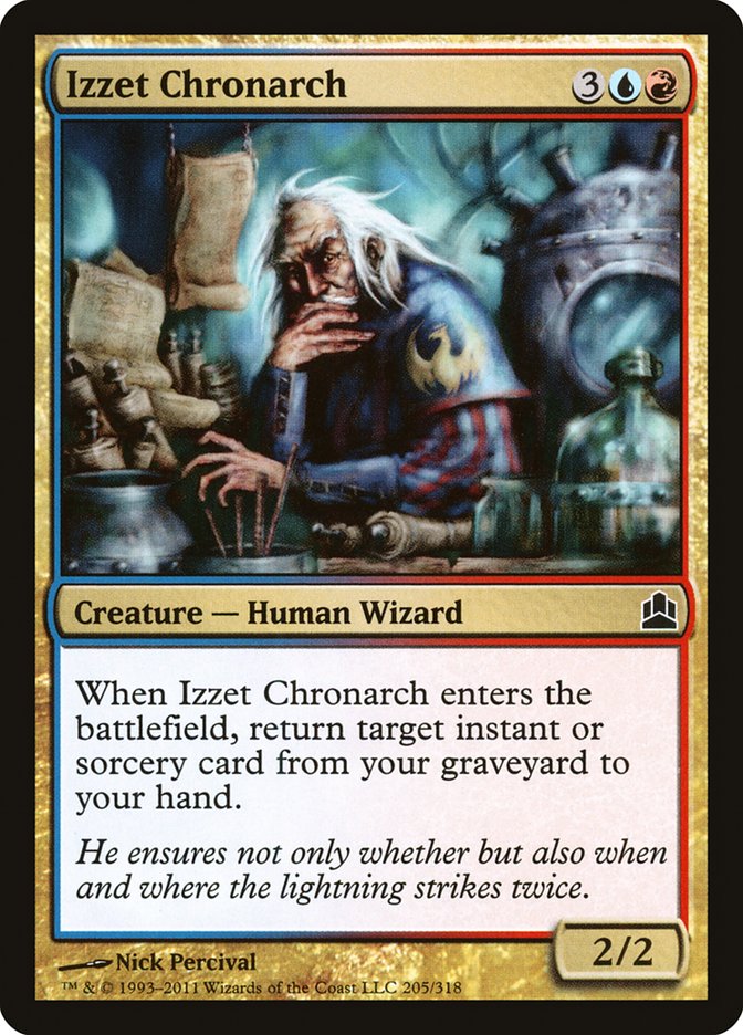 Izzet Chronarch [Commander 2011] | Game Grid - Logan