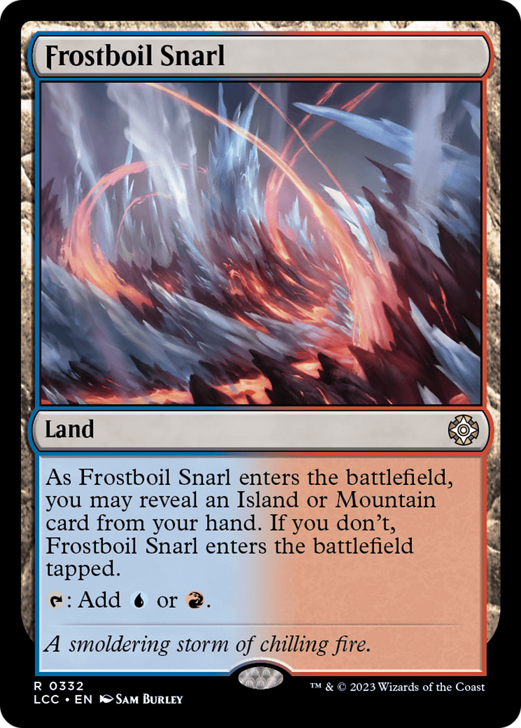 Frostboil Snarl [The Lost Caverns of Ixalan Commander] | Game Grid - Logan